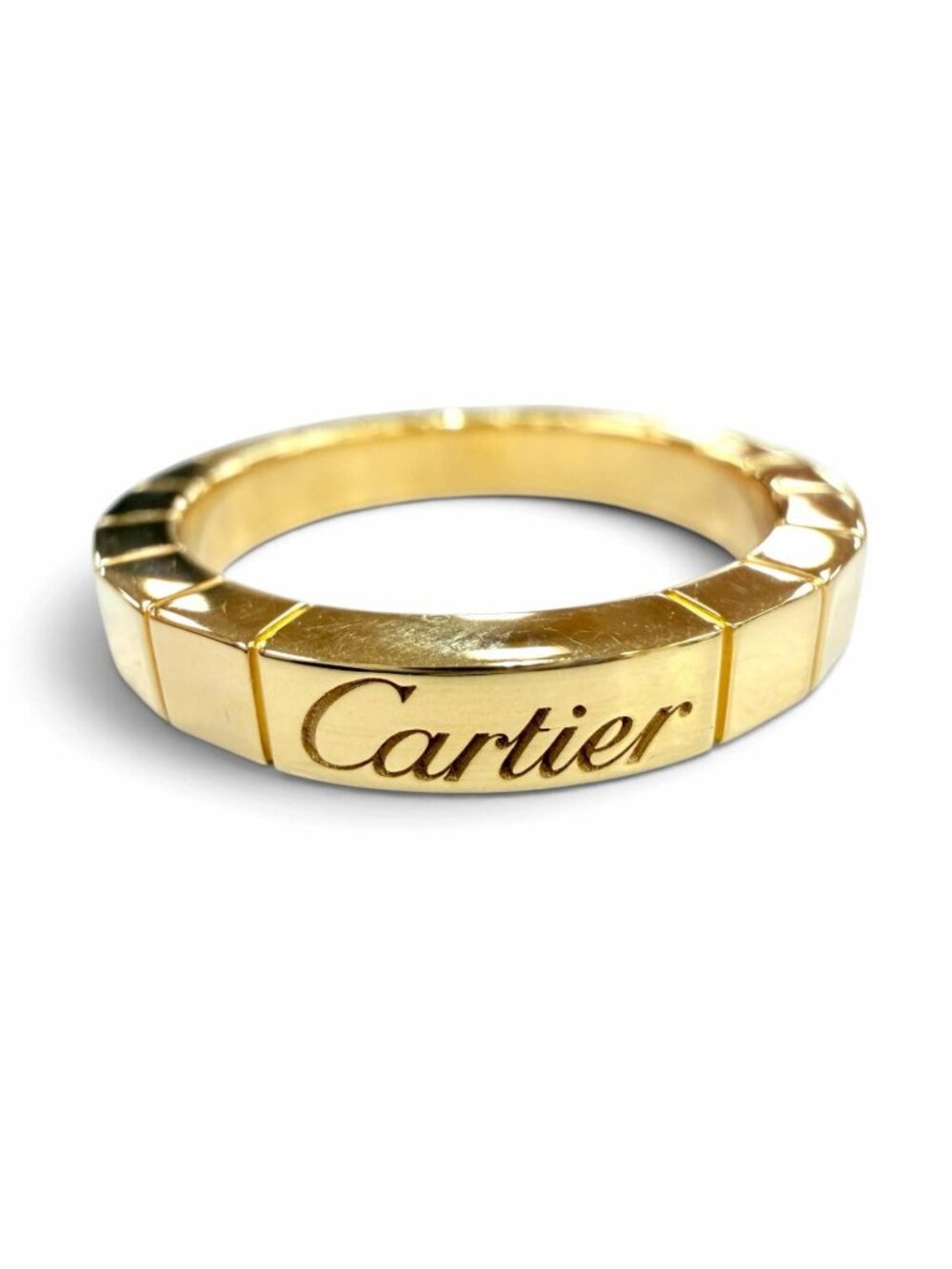 Cartier Lanieres Ring 750 Yellow Gold 49 JP